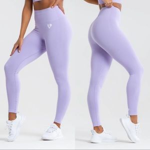 women’s best power leggings in lilac